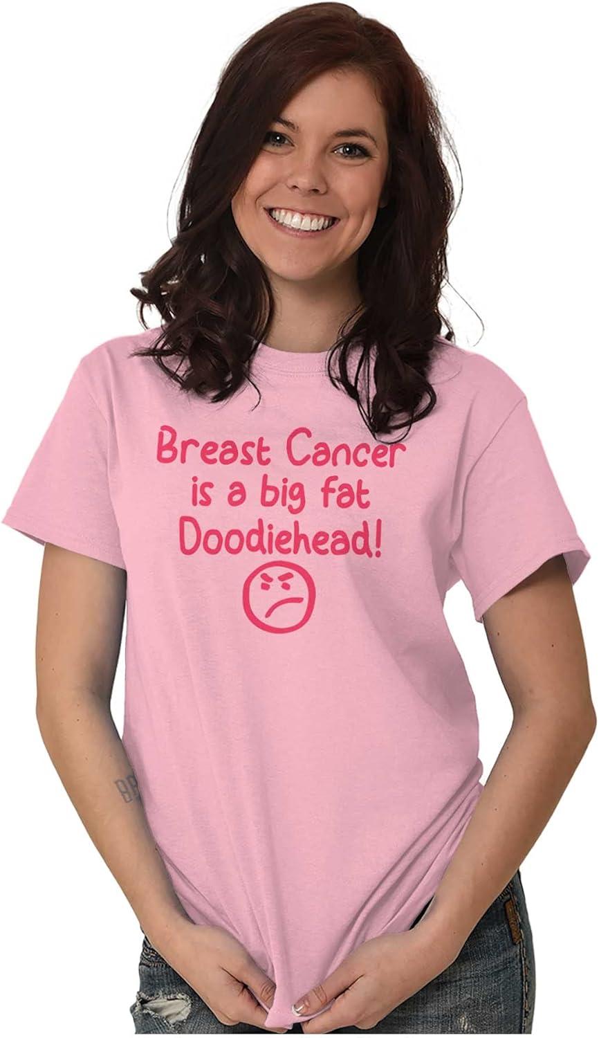 imageBreast Cancer is a Doodiehead Womens Graphic T Shirt TeesLight Pink