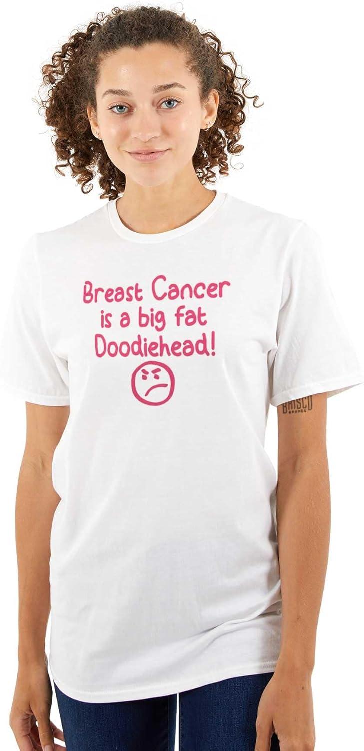 imageBreast Cancer is a Doodiehead Womens Graphic T Shirt TeesWhite