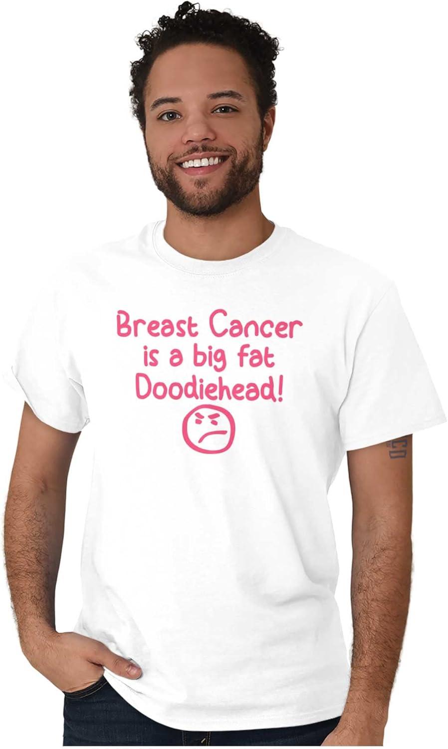 imageBreast Cancer is a Doodiehead Womens Graphic T Shirt TeesWhite