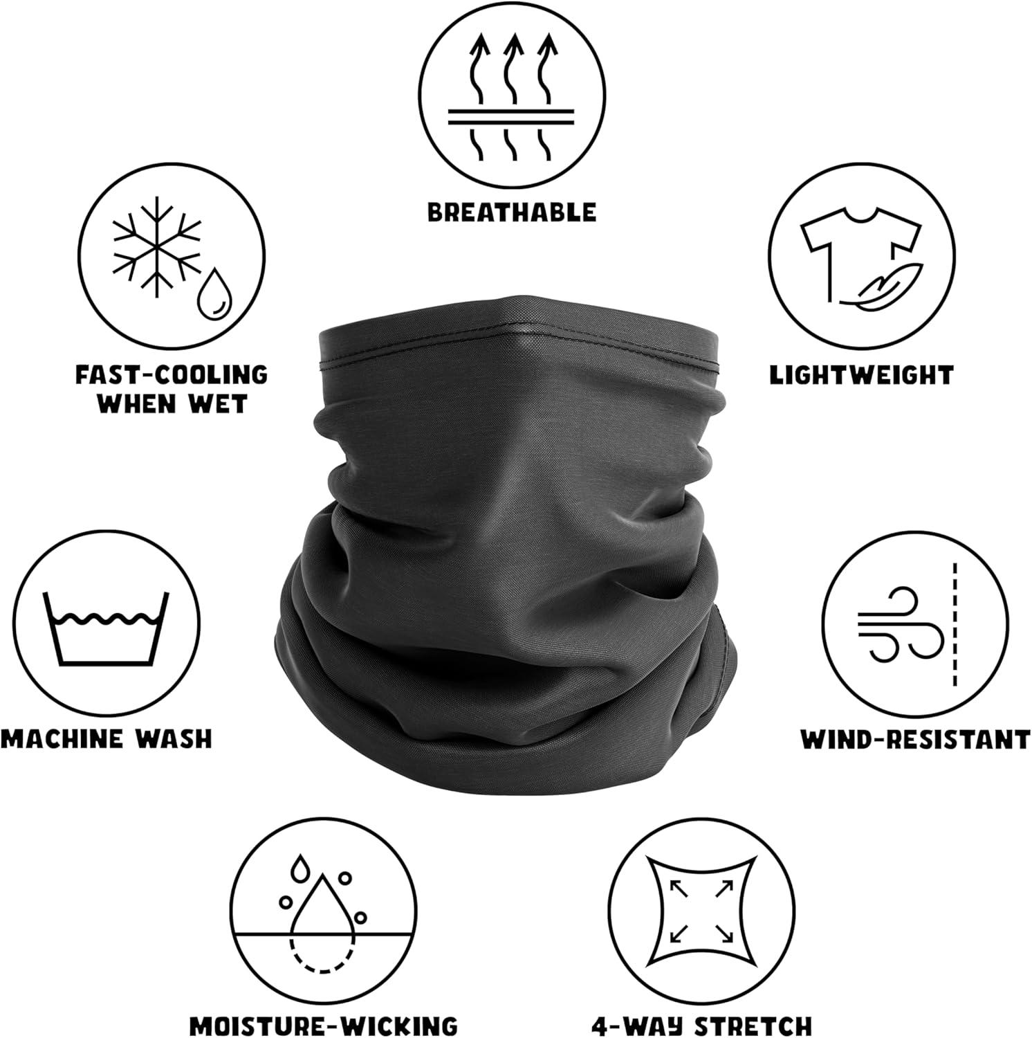 imageBrisco Brands Adult and Kids Graphic Printed Face Cover Neck Gaiter