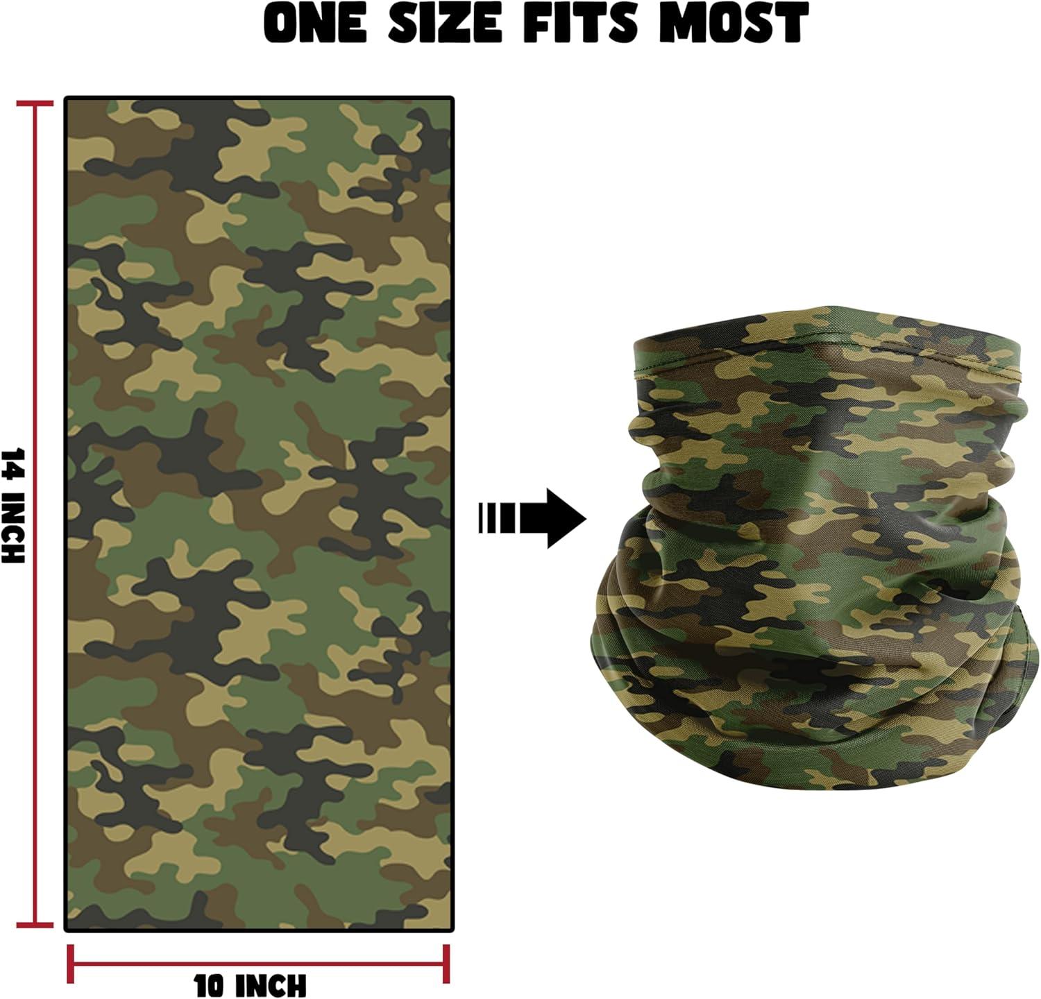 imageBrisco Brands Adult and Kids Graphic Printed Face Cover Neck Gaiter