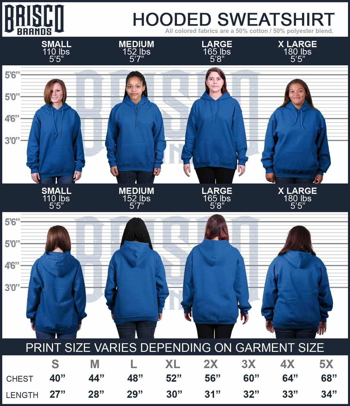 imageBrisco Brands Country Strong Cute Angels Wings Star Hoodie Sweatshirt WomenRoyal
