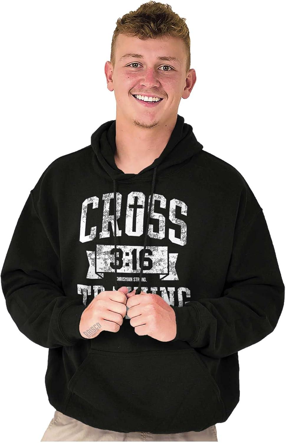 imageBrisco Brands Cross Training 316 Christian Hoodie Sweatshirt Women MenBlack