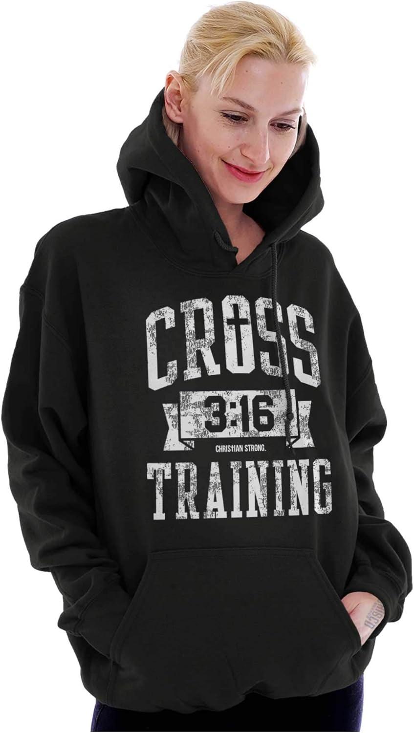 imageBrisco Brands Cross Training 316 Christian Hoodie Sweatshirt Women MenBlack