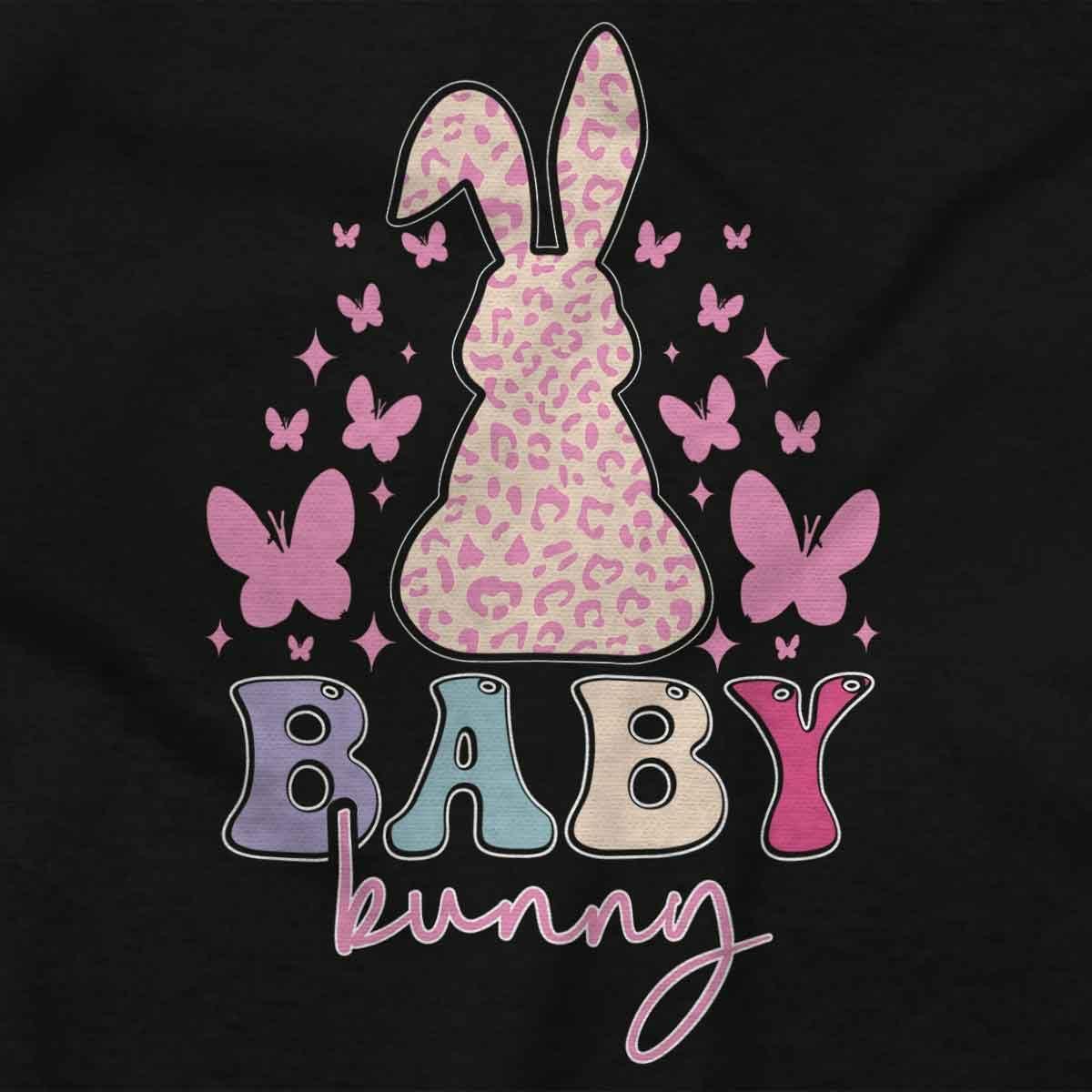 imageBrisco Brands Cute Easter Baby Bunny Butterflies Baby Bodysuit Jumper GirlsBlack