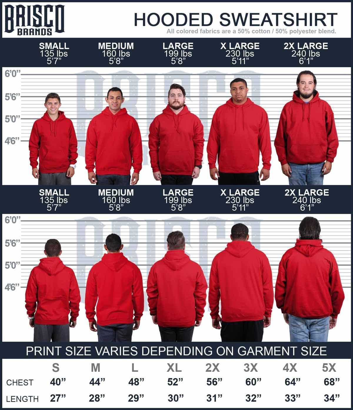 imageBrisco Brands Fe Iron Science Elements Superhero Hoodie Hooded Sweatshirt MenRed