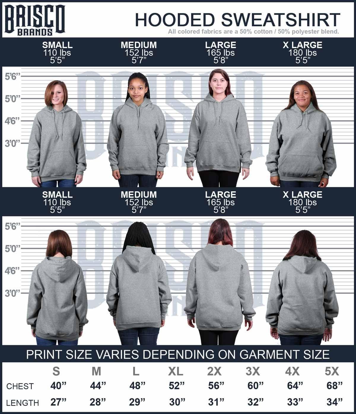 imageBrisco Brands Proud Mom Mother Gay Pride LGBTQ Ally Hoodie Sweatshirt WomenSport Grey