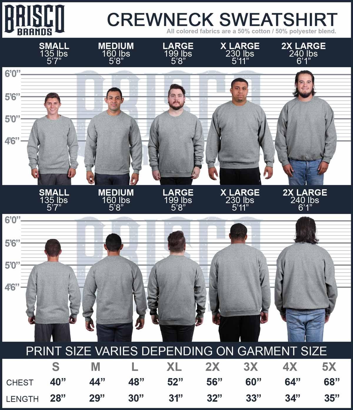 imageBrisco Brands Super Uncle Gamer Nerd Retro Geek Mens Crewneck SweatshirtSport Grey