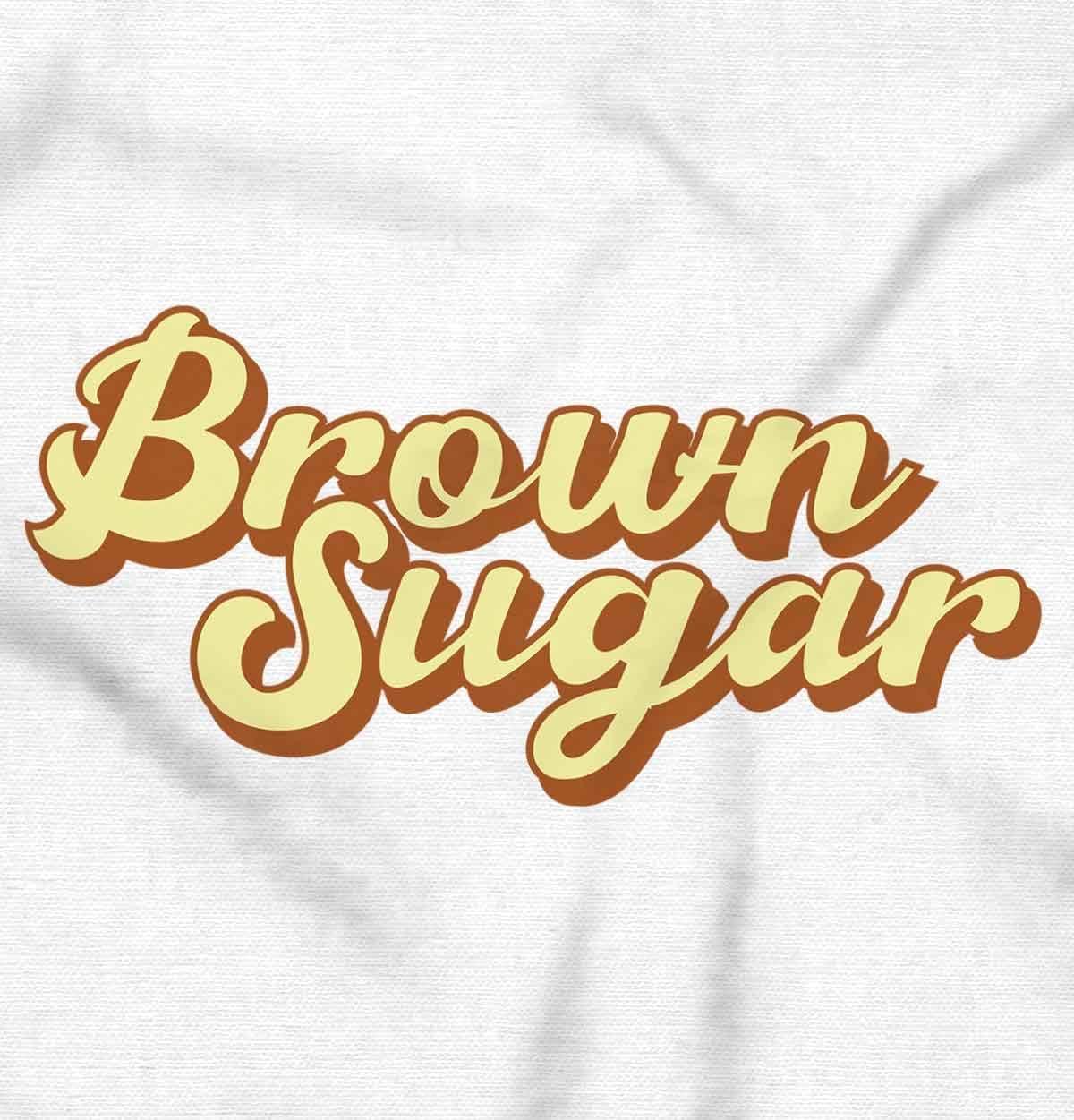 imageBrown Sugar Cute Black Girl Pride Womens Graphic T Shirt TeesWhite