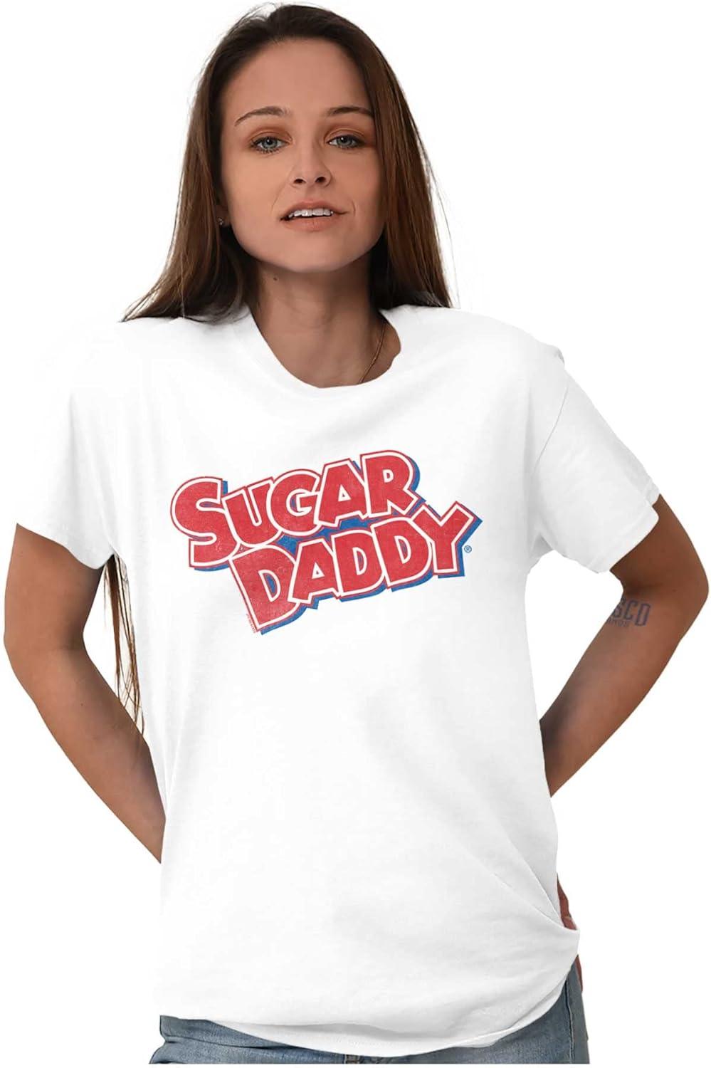 imageClassic Candies Sugar Daddy Cool Logo Graphic T Shirt Men or WomenWhite