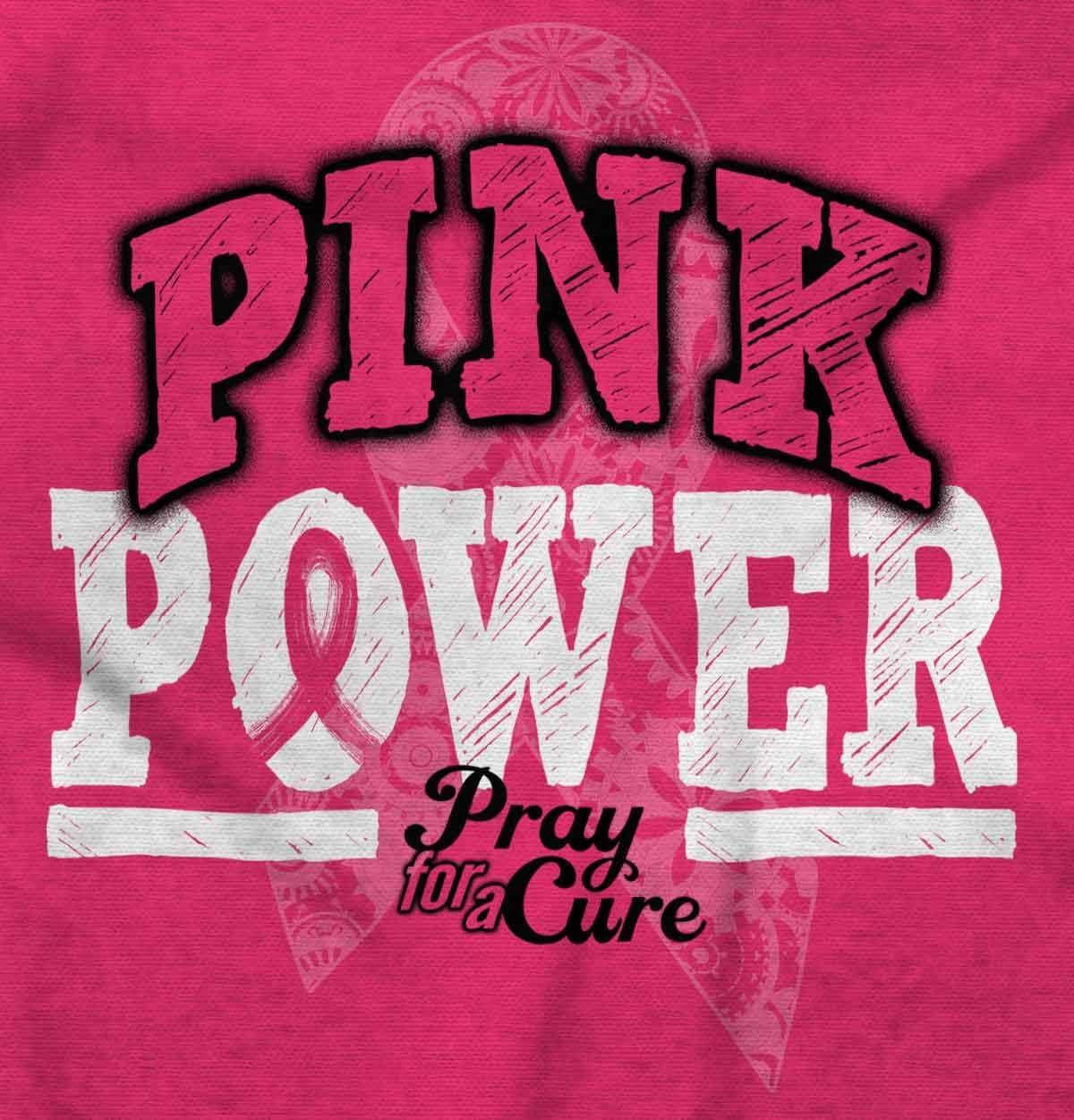 imageClassic Teaze Pink Power Breast Cancer Awareness Hoodie Sweatshirt WomenHeliconia