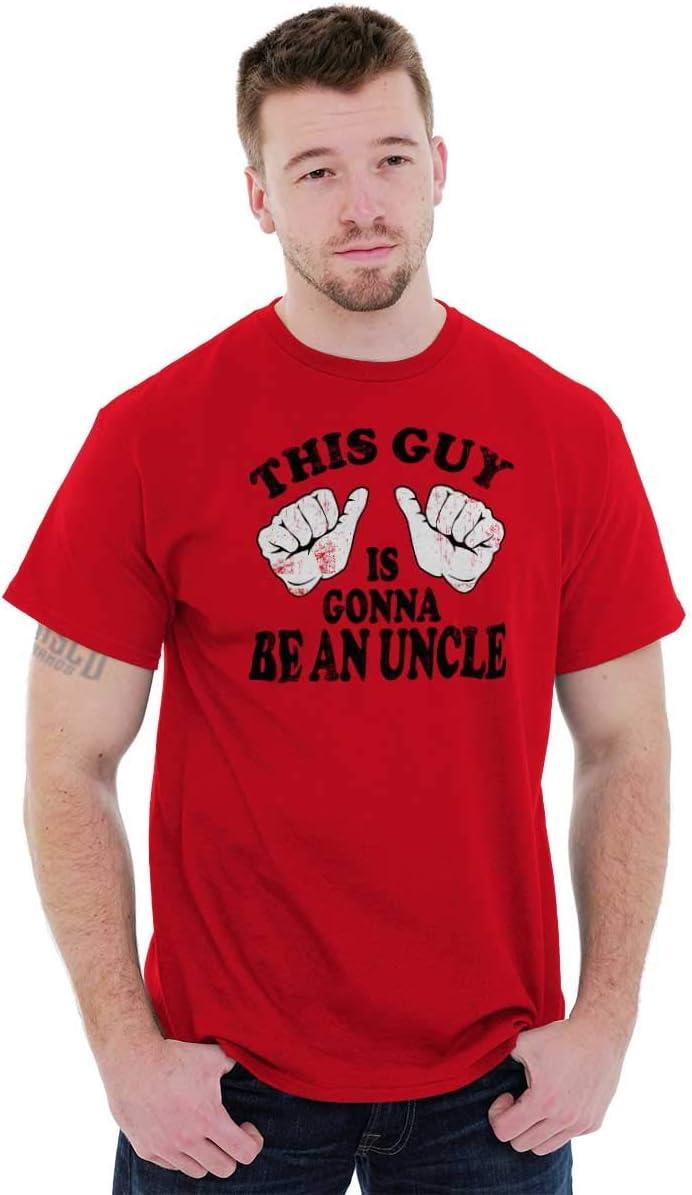 imageClassic Teaze This Guy is Gonna Be Uncle Nephew Mens Graphic T Shirt TeesRed