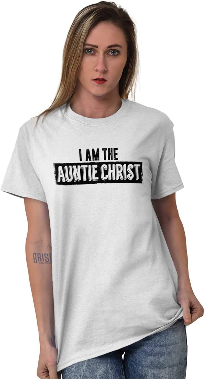 imageCool Funny Favorite Aunt Auntie Womens Graphic T Shirt TeesWhite