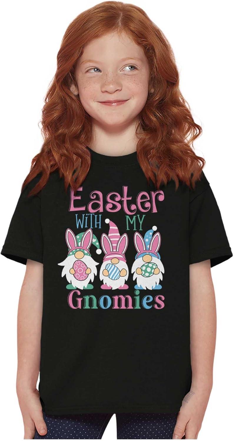 image:imageCute Funny Easter with My Gnomies Girls Kids T Shirt Tees