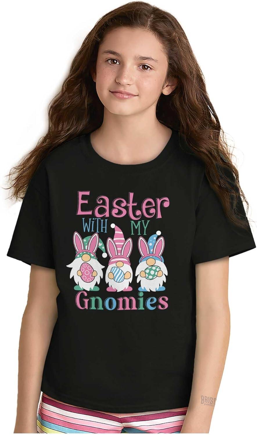 image:imageCute Funny Easter with My Gnomies Girls Kids T Shirt Tees