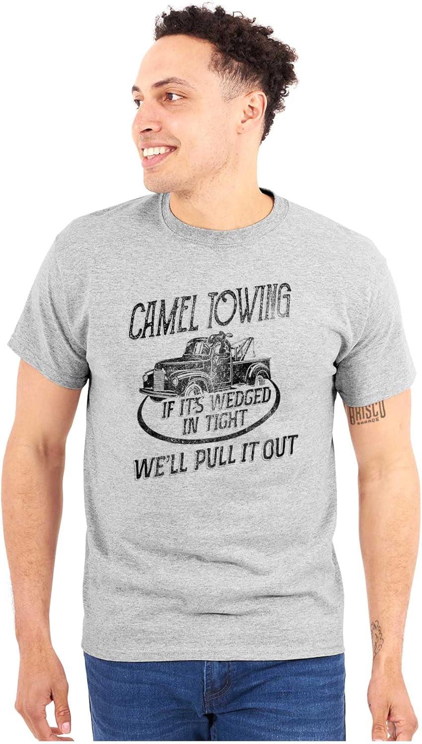 imageFunny Camel Towing Services Joke Mens Graphic T Shirt TeesSport Grey