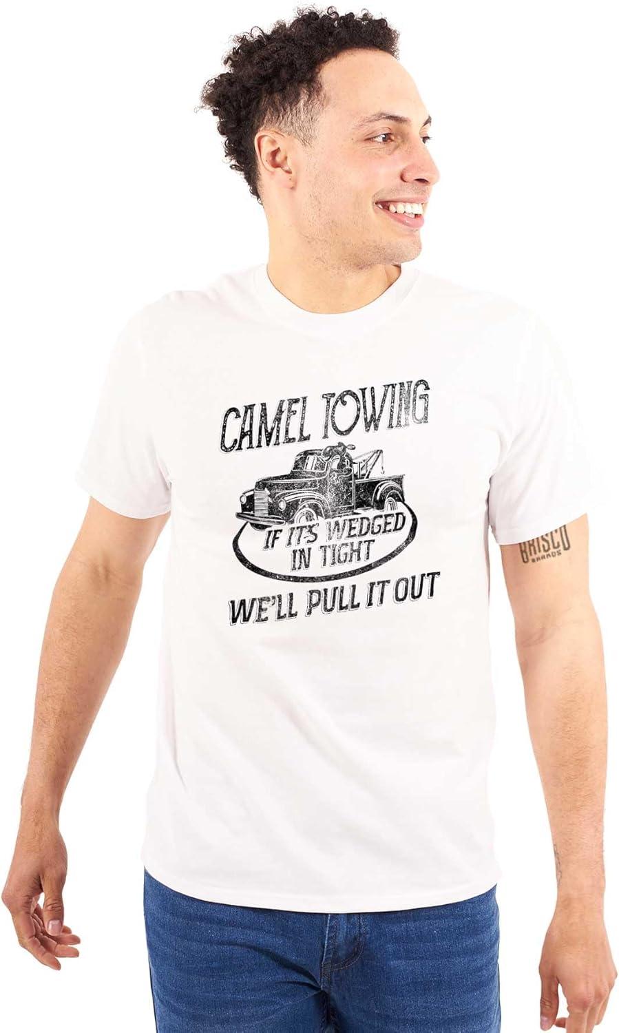 imageFunny Camel Towing Services Joke Mens Graphic T Shirt TeesWhite