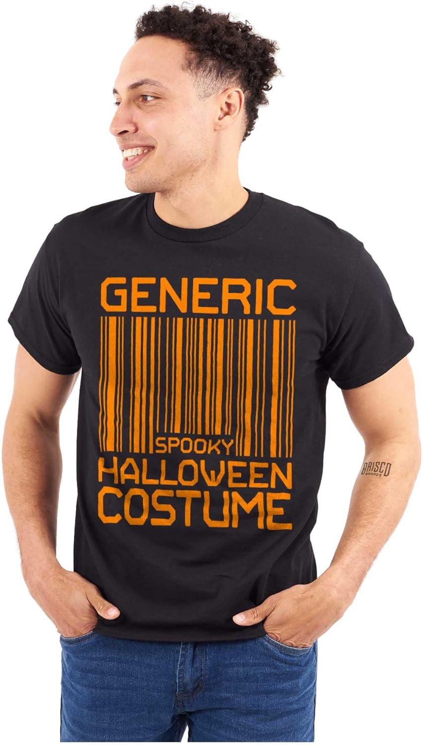 imageGeneric Halloween Costume Barcode Graphic T Shirt Men or WomenBlack