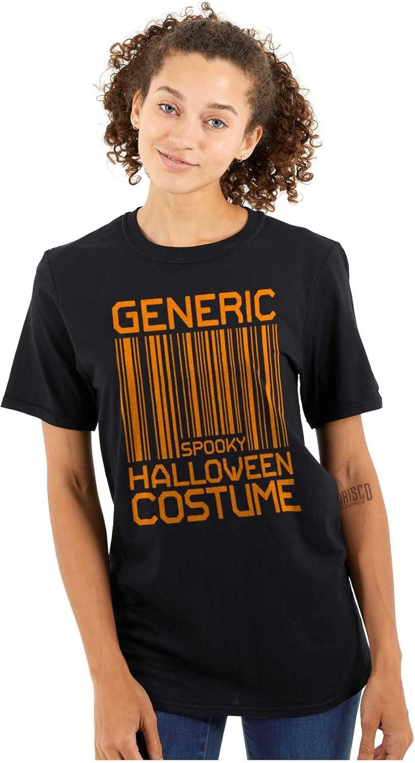imageGeneric Halloween Costume Barcode Graphic T Shirt Men or WomenBlack