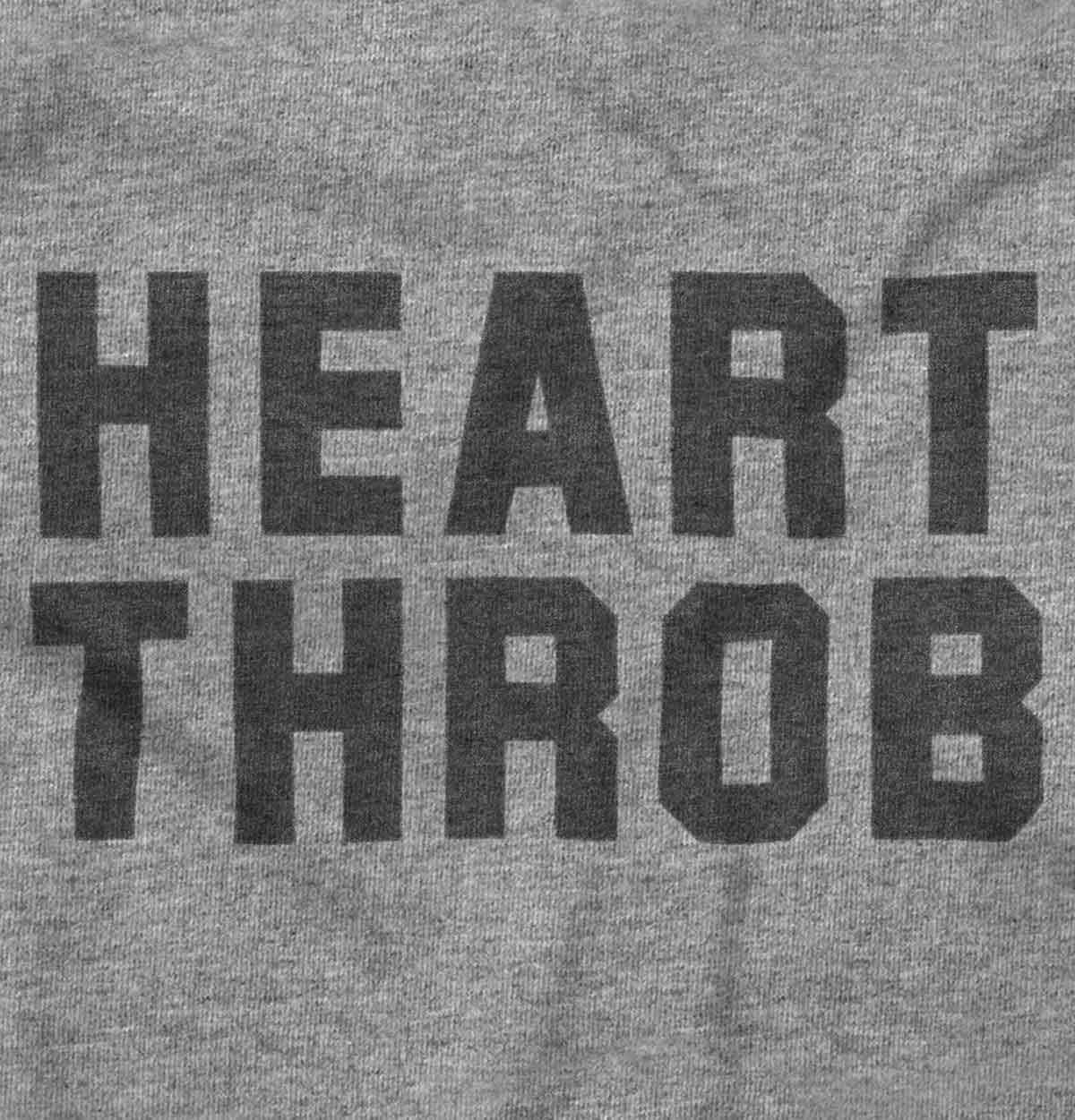 imageHeartthrob Funny Valentines Joke Mens Graphic T Shirt TeesSport Grey