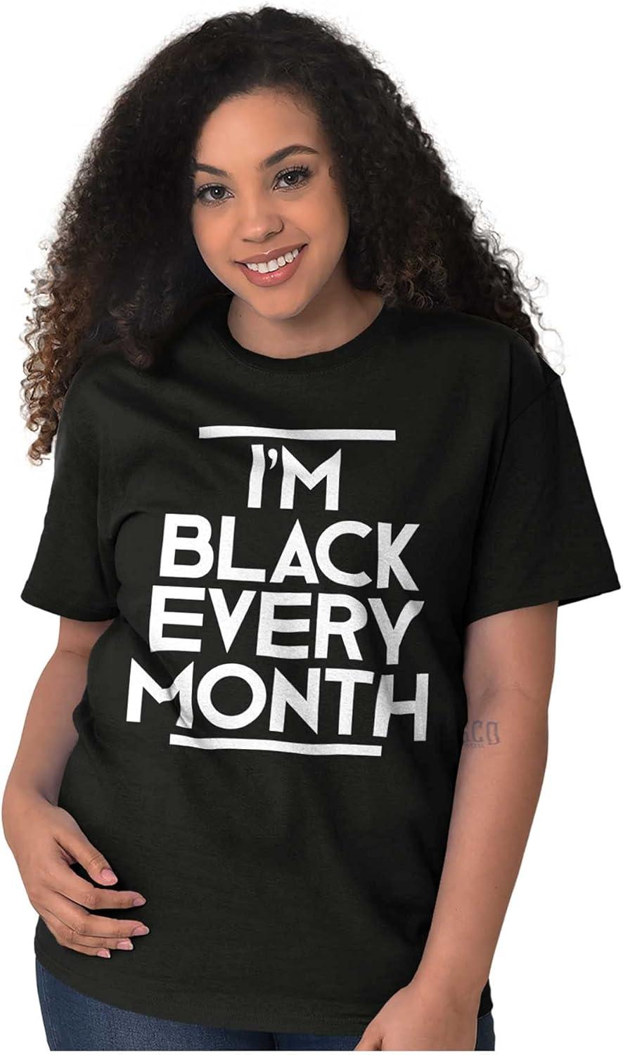 imageIm Black Every Month BHM History Graphic T Shirt Men or WomenBlack