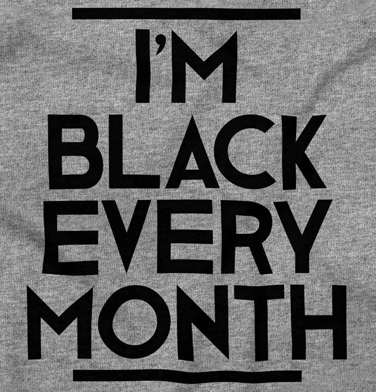 imageIm Black Every Month BHM History Graphic T Shirt Men or WomenSport Grey
