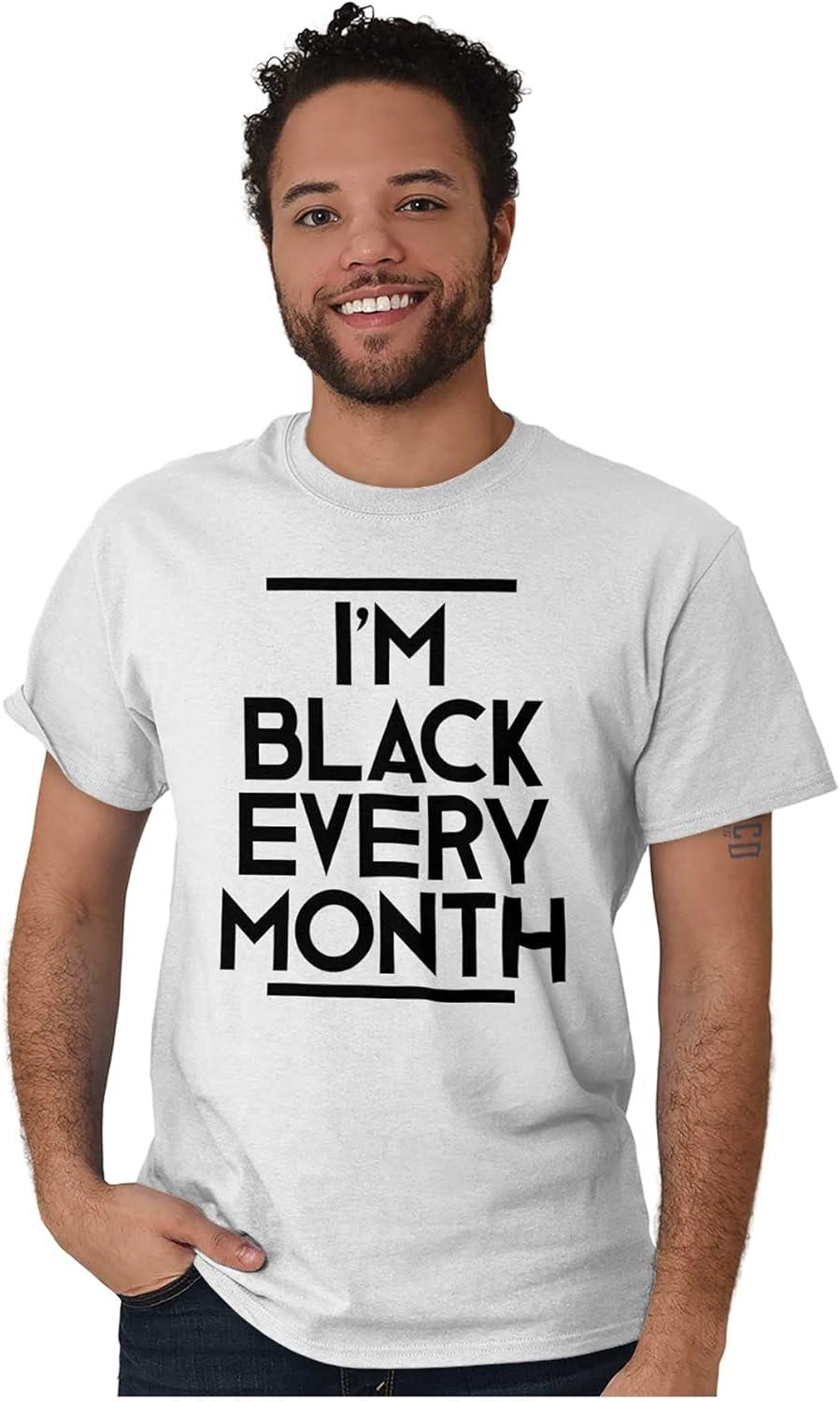 imageIm Black Every Month BHM History Graphic T Shirt Men or WomenWhite