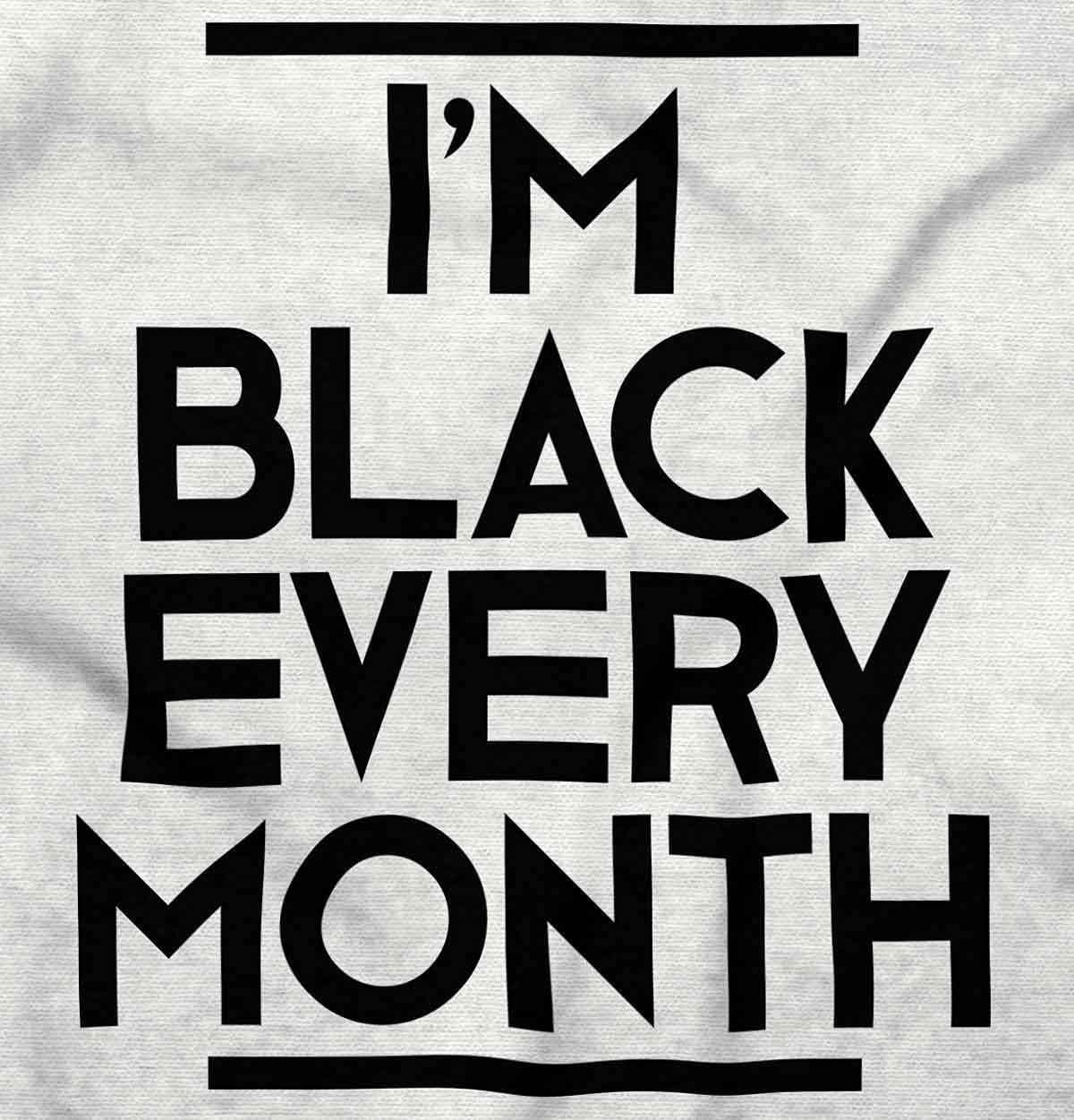 imageIm Black Every Month BHM History Graphic T Shirt Men or WomenWhite