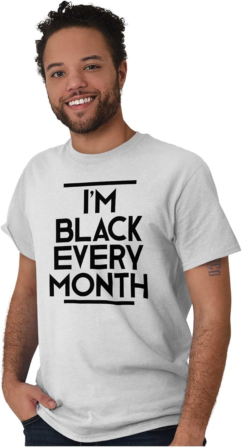 imageIm Black Every Month BHM History Graphic T Shirt Men or WomenWhite