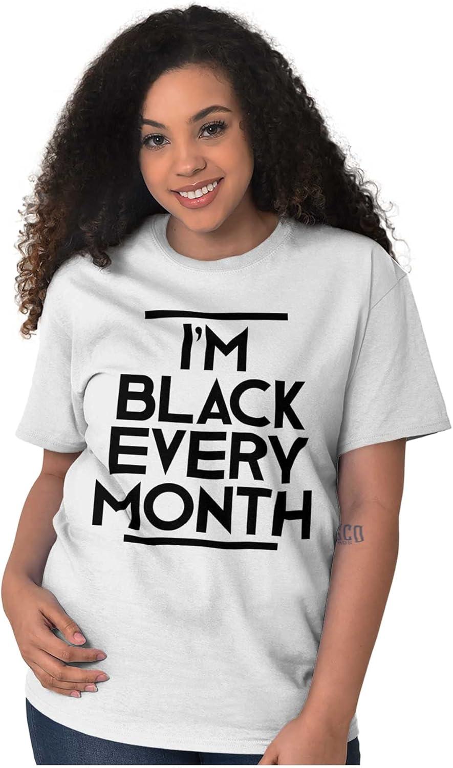 imageIm Black Every Month BHM History Graphic T Shirt Men or WomenWhite
