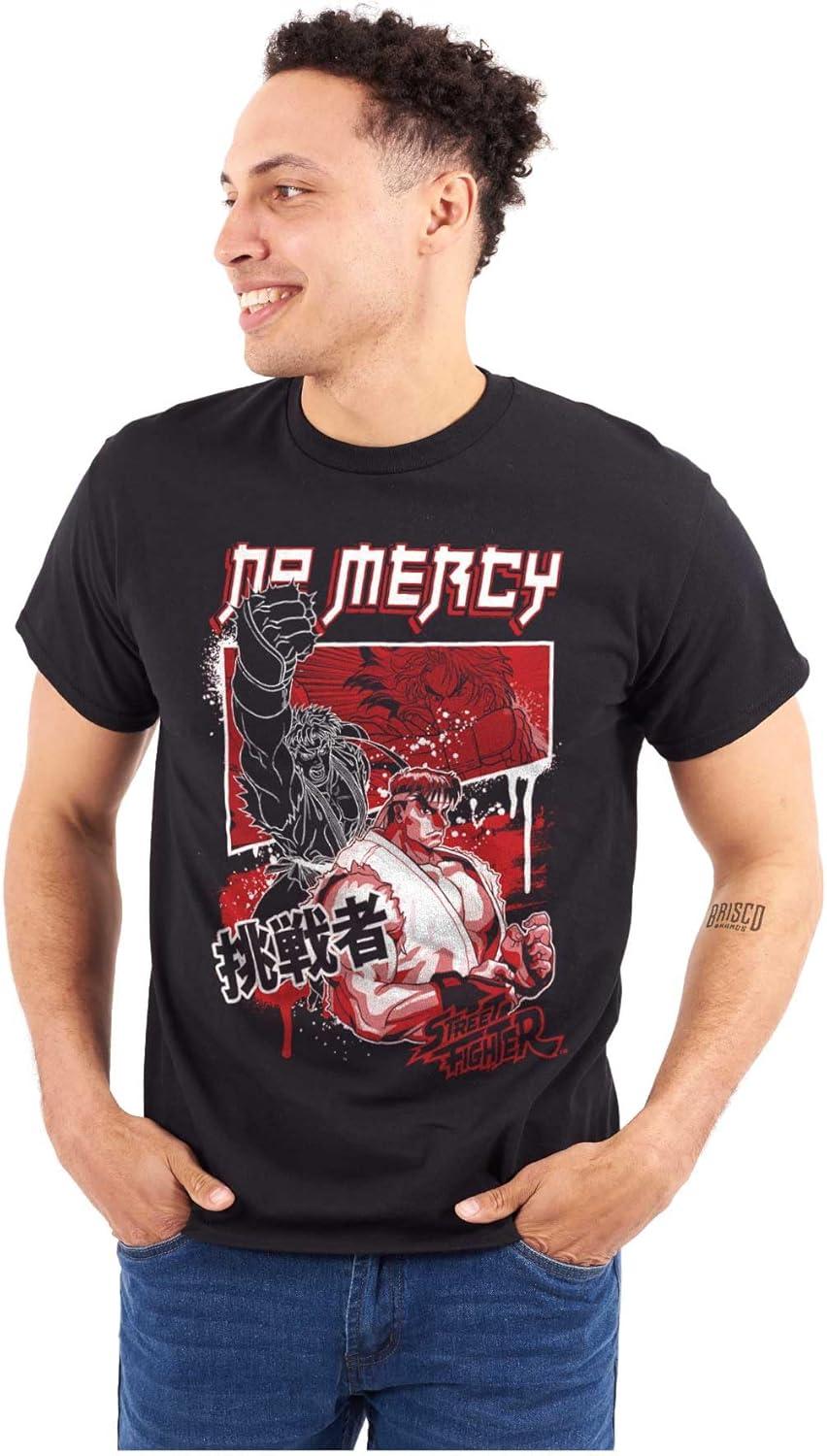 imageKanji Street Fighter No Mercy Ryu Mens Graphic T Shirt TeesBlack