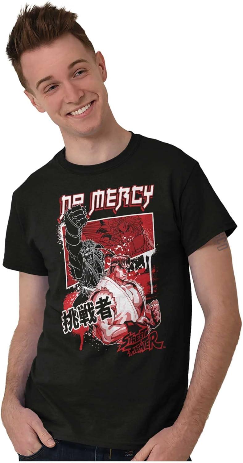 imageKanji Street Fighter No Mercy Ryu Mens Graphic T Shirt TeesBlack