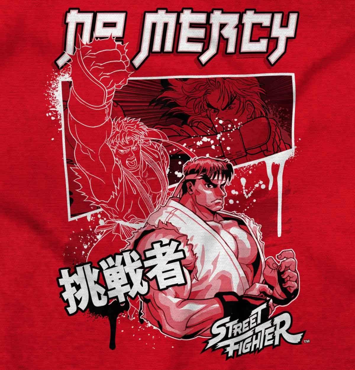 imageKanji Street Fighter No Mercy Ryu Mens Graphic T Shirt TeesRed