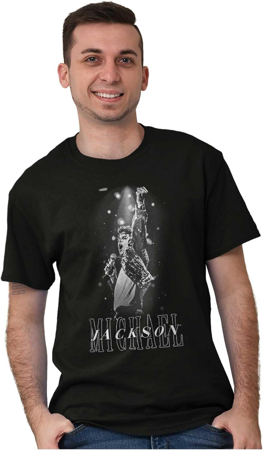 imageMichael Jackson Iconic King of Pop Graphic T Shirt Men or WomenBlack