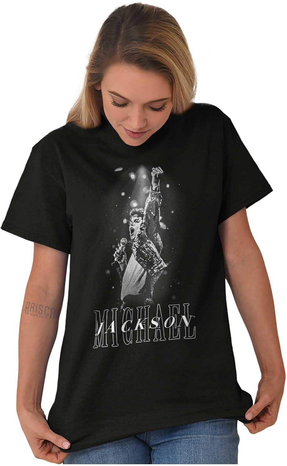 imageMichael Jackson Iconic King of Pop Graphic T Shirt Men or WomenBlack
