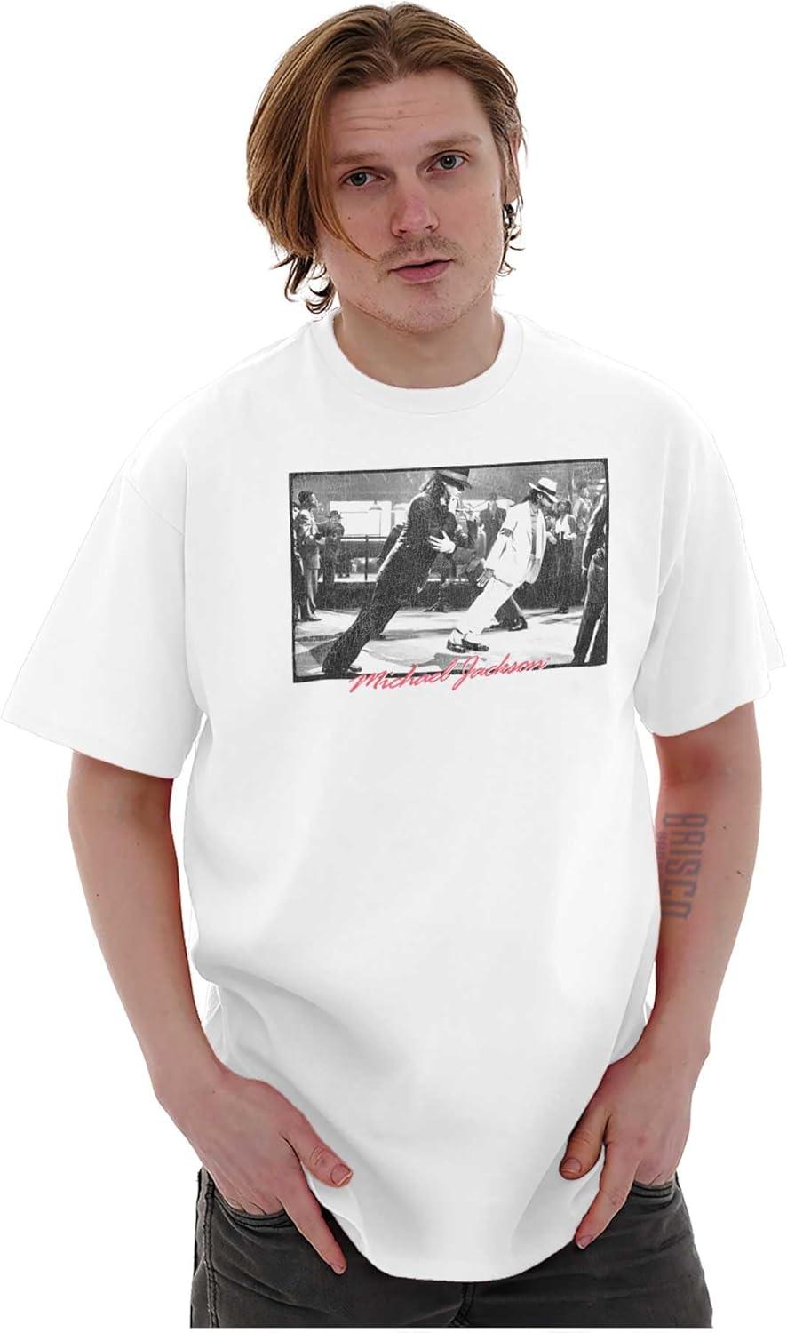 imageMichael Jackson Smooth Criminal Lean Graphic T Shirt Men or WomenWhite