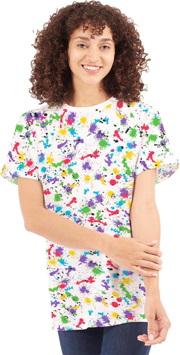 imagePattern Style Long Sleeve Sweatshirt Unisex Printed Patterned TeePaint Splatter