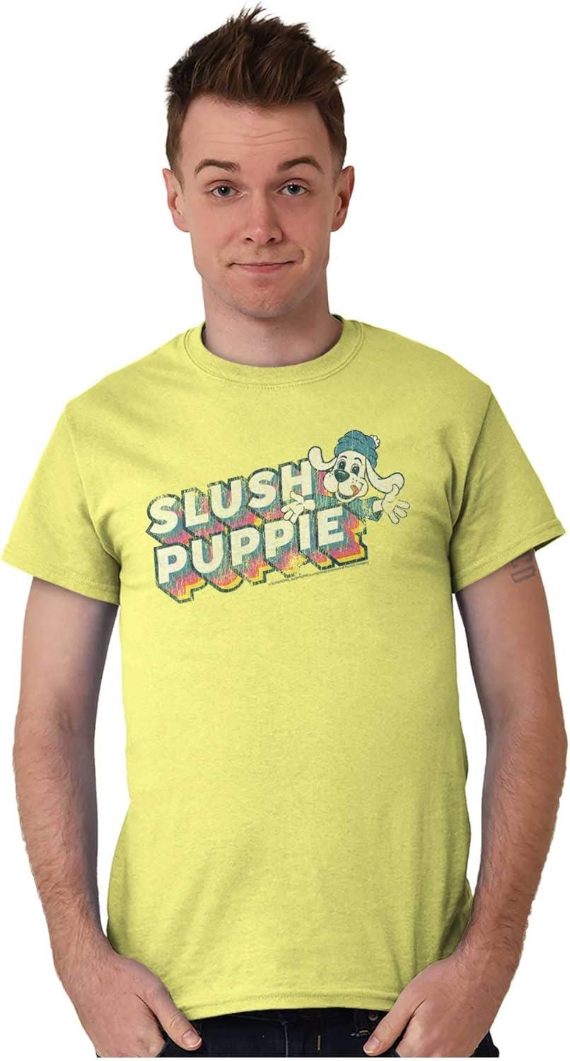 imageRetro Slush Puppie Vintage 80s Logo Graphic T Shirt Men or WomenCornsilk