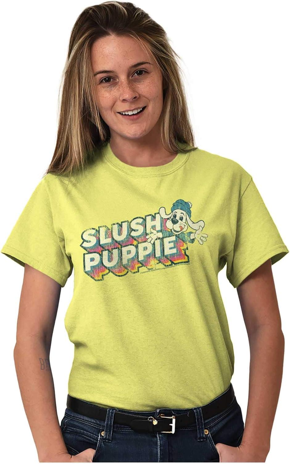 imageRetro Slush Puppie Vintage 80s Logo Graphic T Shirt Men or WomenCornsilk