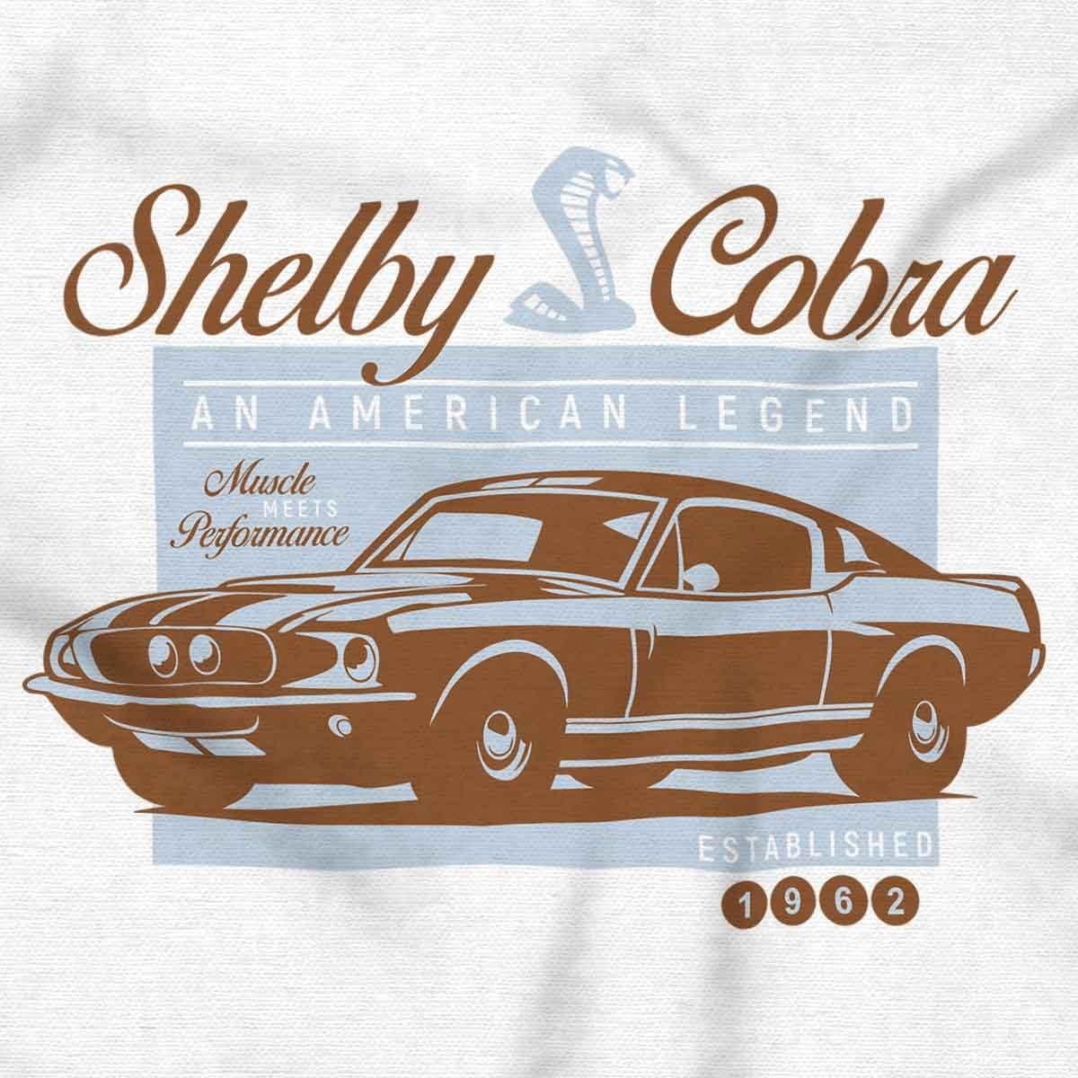 imageShelby Cobra American Legend Racecar Graphic T Shirt Men or WomenWhite