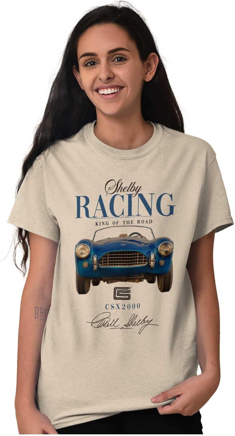 imageShelby Racing King of The Road Car Graphic T Shirt Men or WomenSand