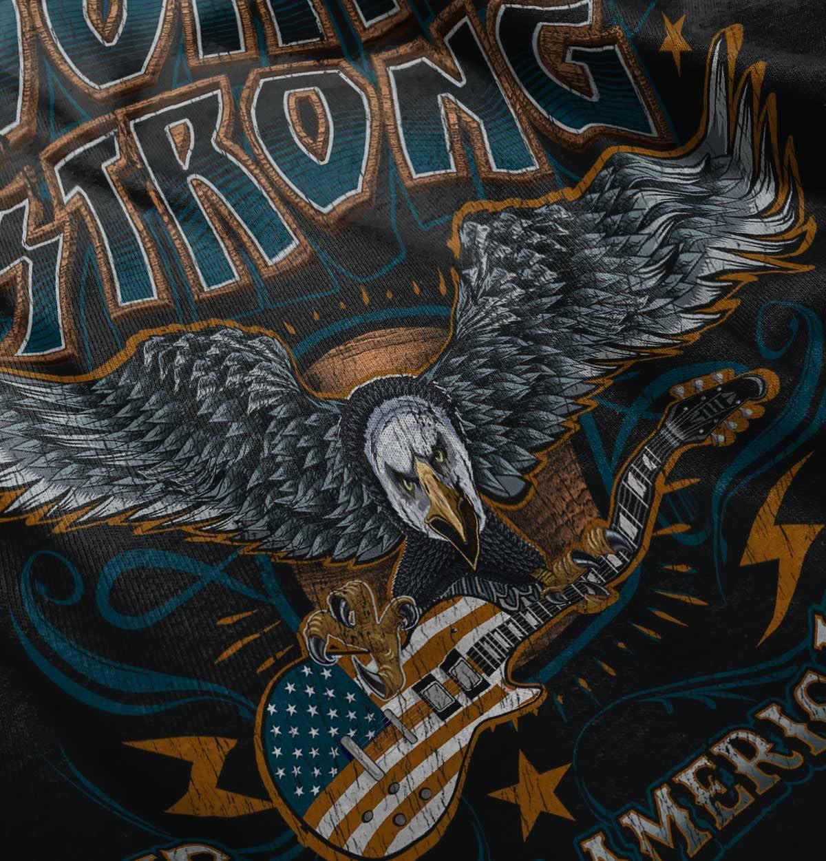imageSpirit of American Flag Eagle Strong Toddler Boy Girl T ShirtBlack