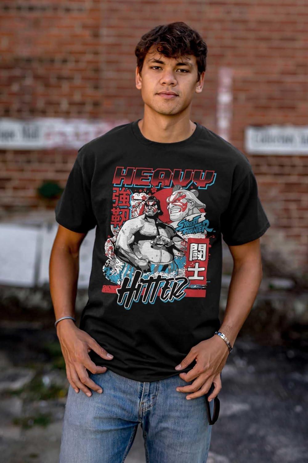 imageStreet Fighter E Honda Heavy Hitter Graphic T Shirt Men or WomenBlack