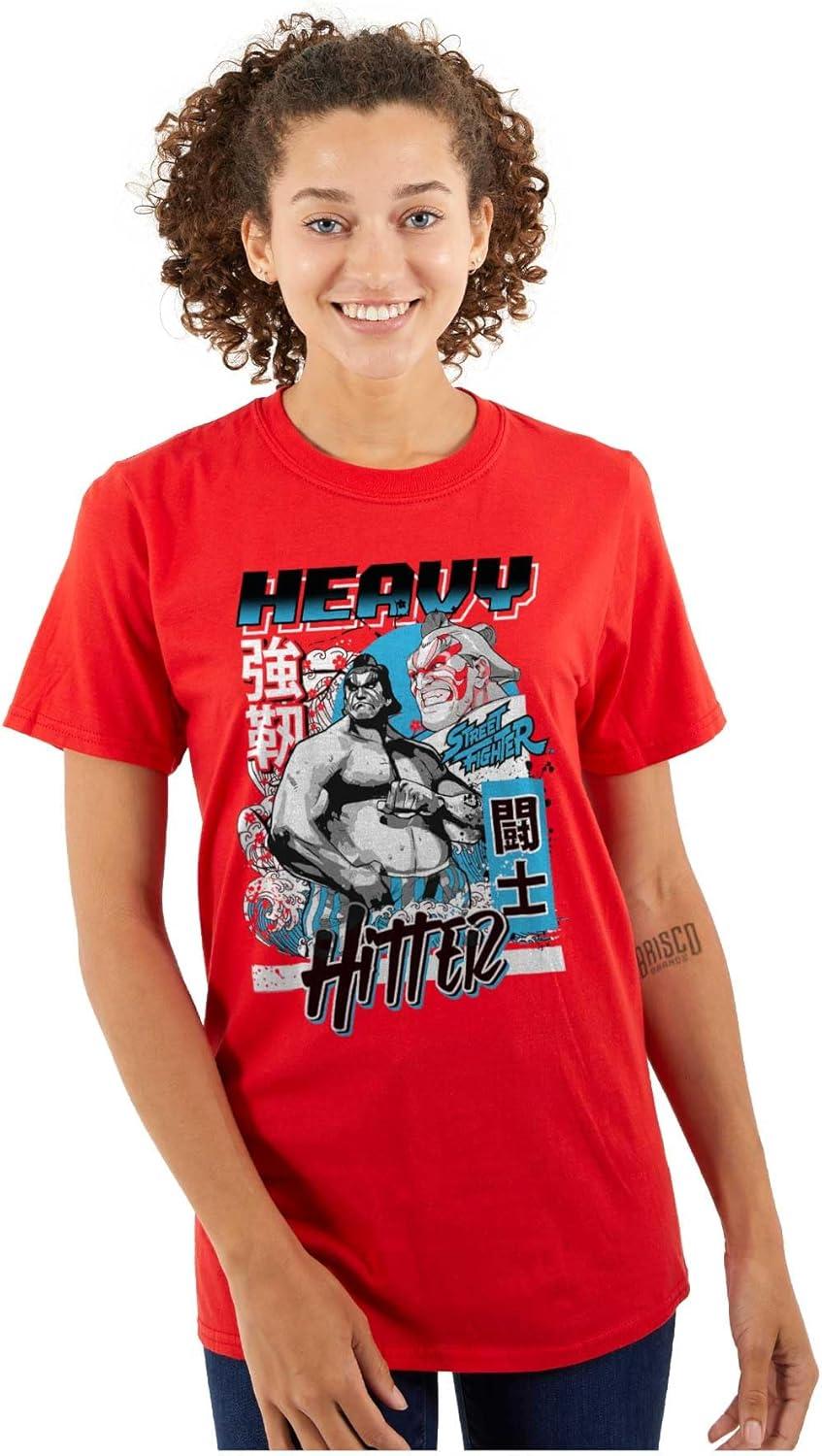 imageStreet Fighter E Honda Heavy Hitter Graphic T Shirt Men or WomenRed