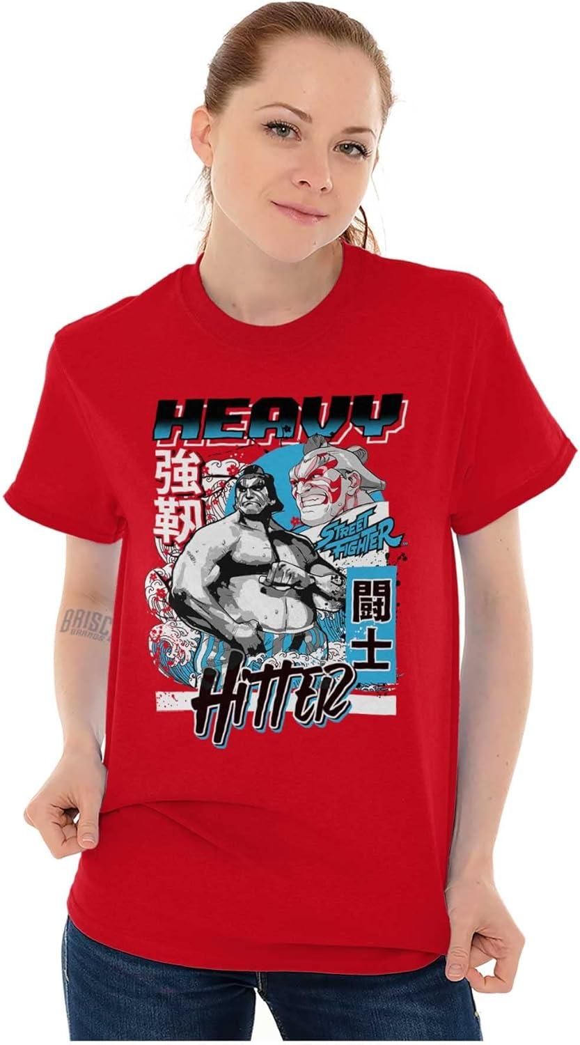 imageStreet Fighter E Honda Heavy Hitter Graphic T Shirt Men or WomenRed
