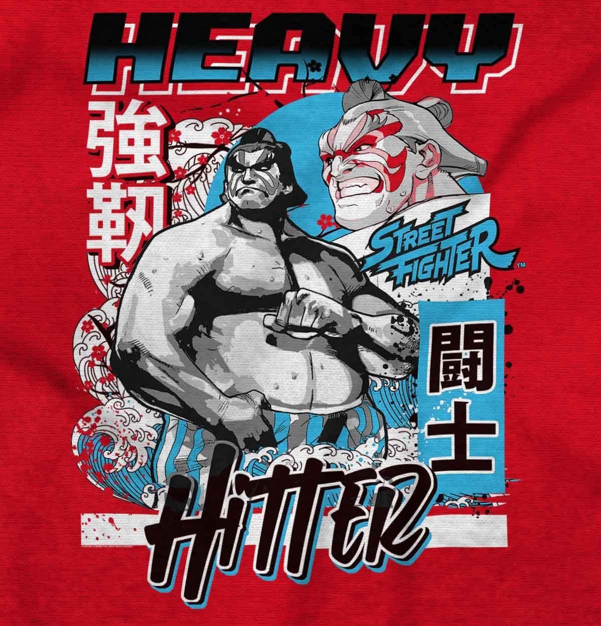 imageStreet Fighter E Honda Heavy Hitter Graphic T Shirt Men or WomenRed