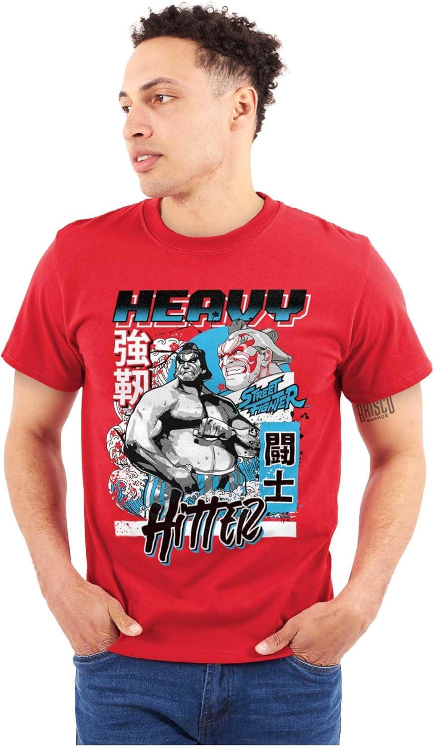 imageStreet Fighter E Honda Heavy Hitter Graphic T Shirt Men or WomenRed