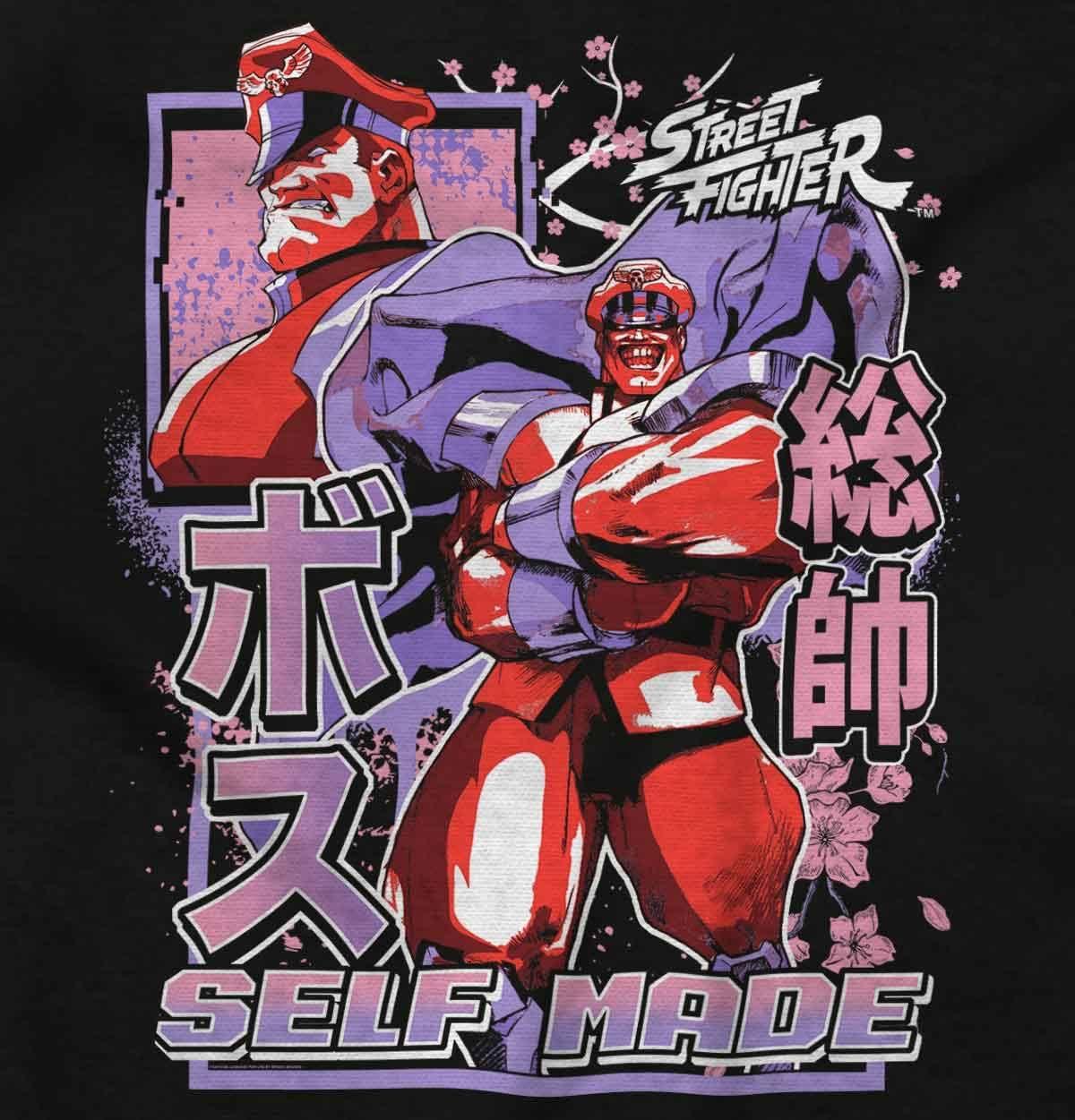 imageStreet Fighter M Bison Self Made Tank Top T Shirts Men WomenBlack