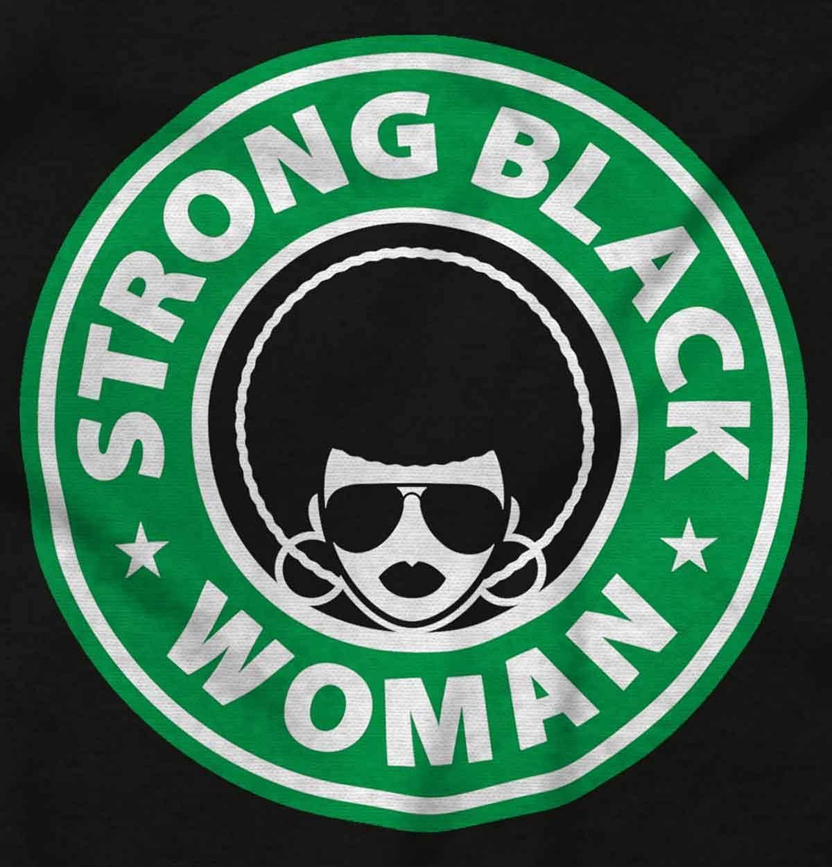 imageStrong Black Woman Melanin Queen Womens Graphic T Shirt TeesBlack
