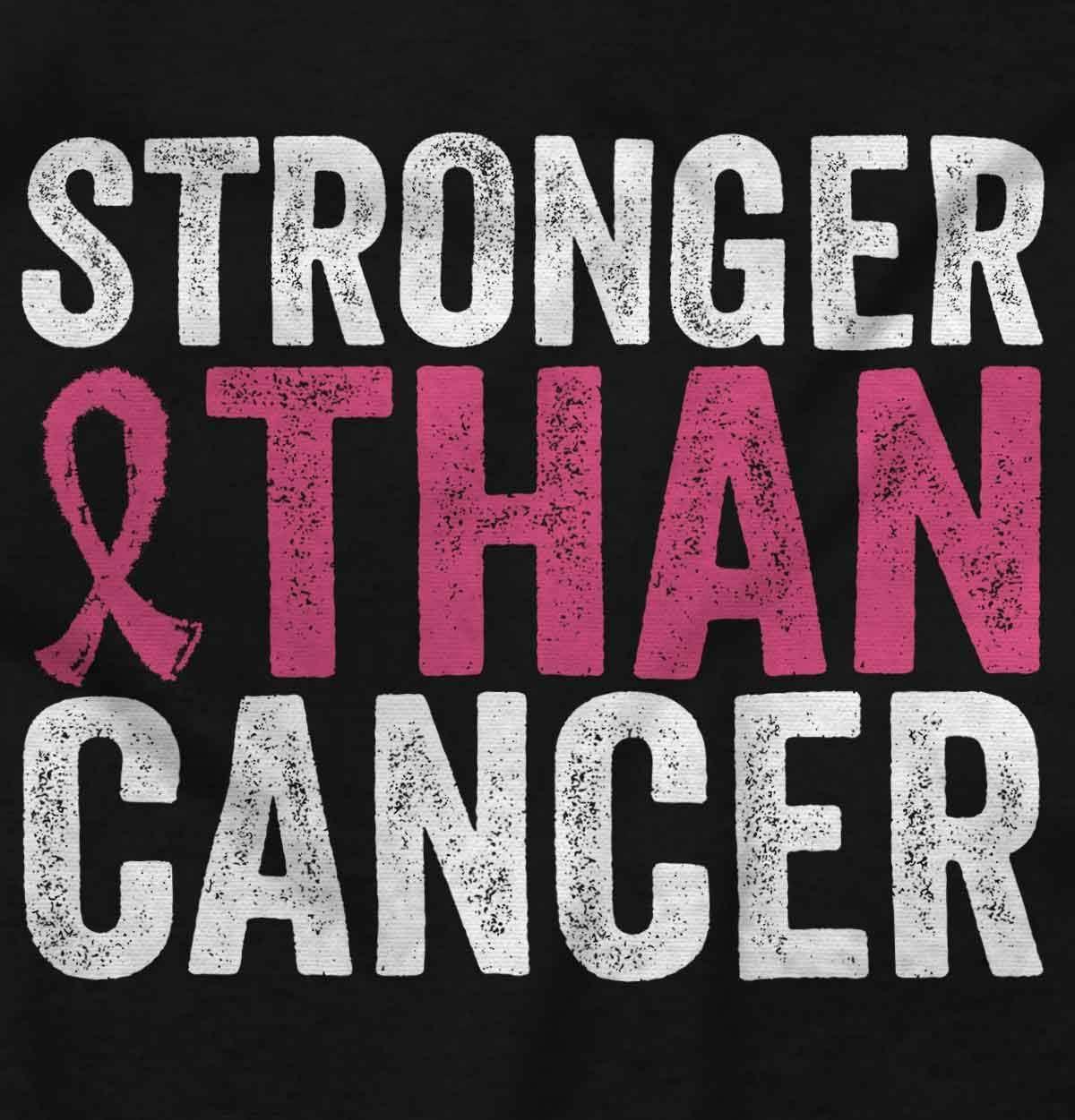 imageStronger Than Breast Cancer Warrior Hoodie Sweatshirt WomenBlack